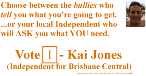 choose between the bullies or your Independent